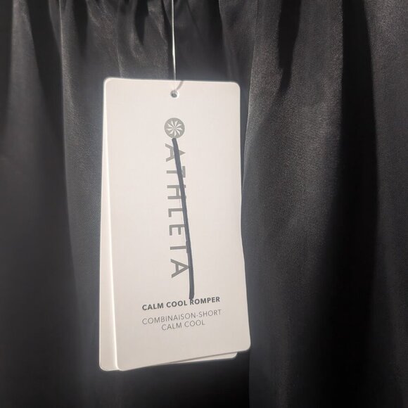 Athleta | Calm Cool Romper In Black - Picture 5 of 16